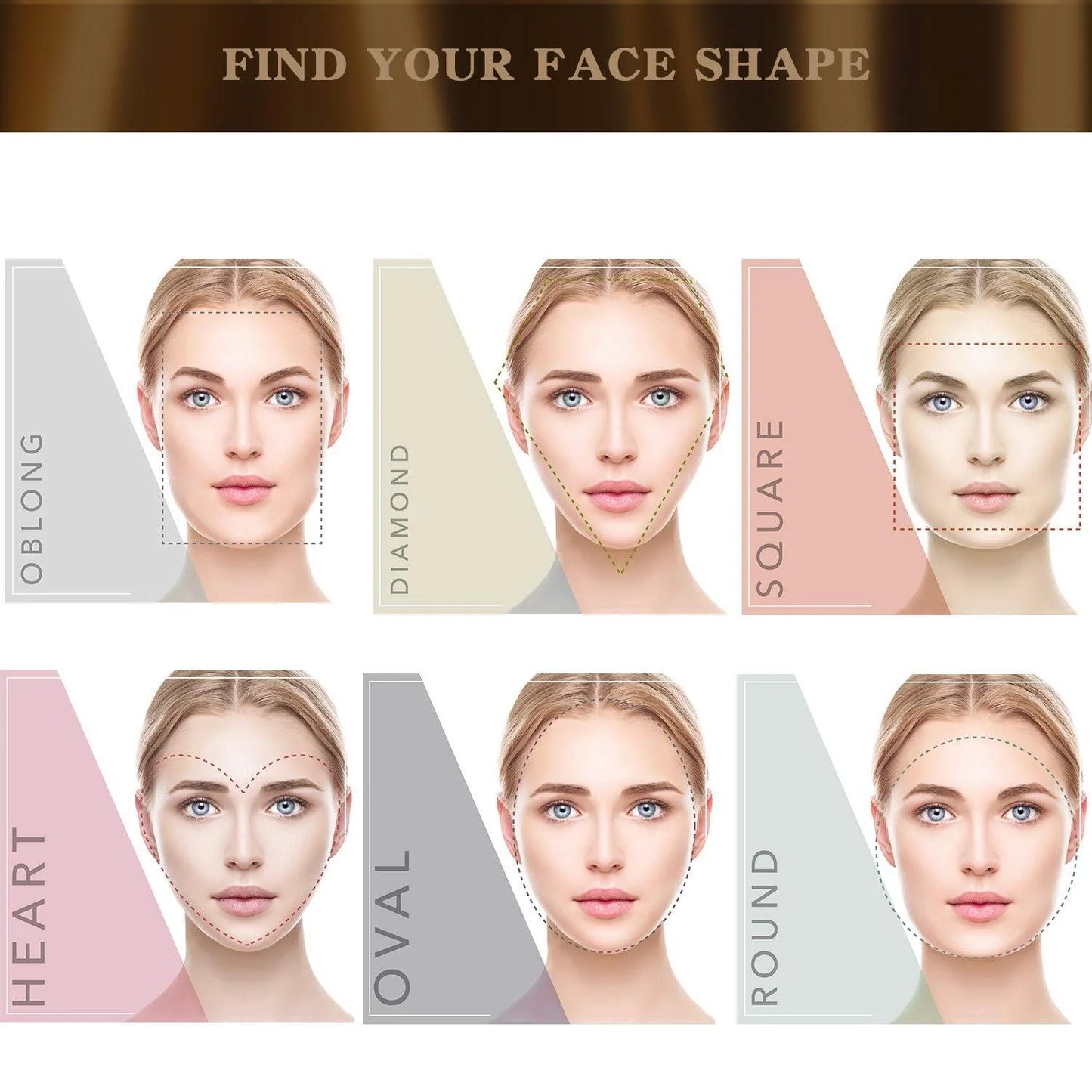 HIMESAMA Eyebrow Stencils Kit for Beginner: with 12 Styles Eyebrow Templates and 2 Adjustable Headbands Reusable Brow Stencil Arched Stencil Eyebrow Shaping Set Women 3 Minutes Makeup Tools
