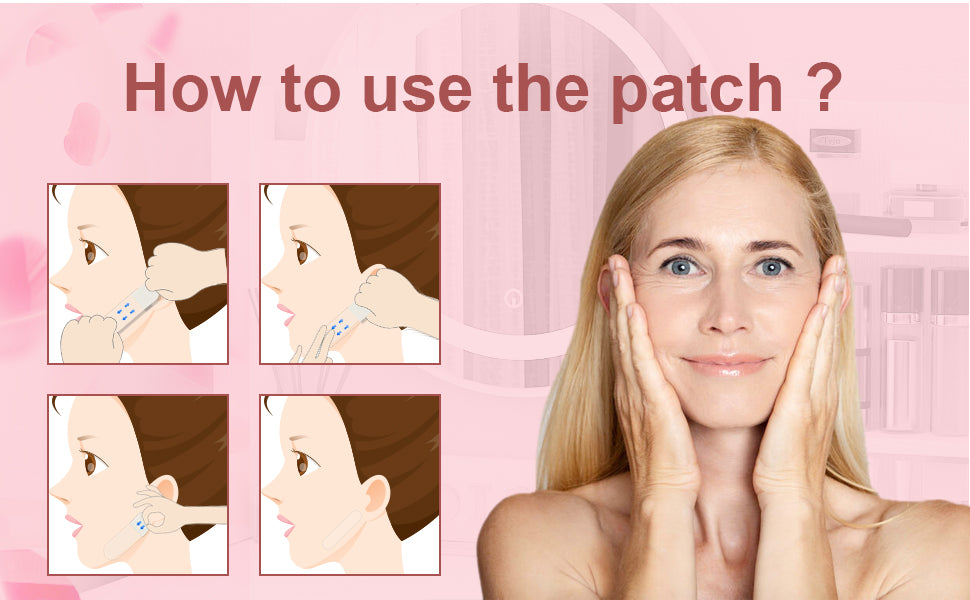 【Face Lift Tape】, DOKONIMO Instant Face Lifting sticker, Invisible Wrinkles Lift Patch for Neck and Face Lifting, High Elasticity Waterproof Makeup Tool Lifting Saggy Skin(40PCS)